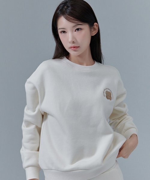 CHASECULT（チェイスカルト）の「レディース 起毛 ボクルポイント スウェットTシャツ-CFRG5172D0A（スウェット・レディース・アイボリー・85）」の5枚目の写真