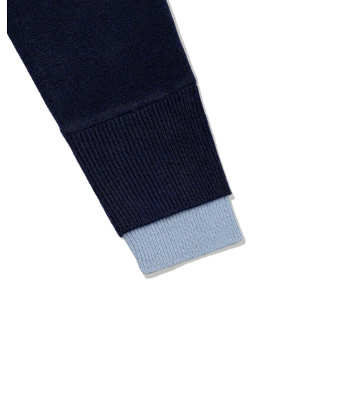 MOAA(モア)の「Dual weave Trim Cardigan (NAVY)(カーディガン/ボレロ・レディース・その他・SMALL/MEDIUM)」の4枚目の写真