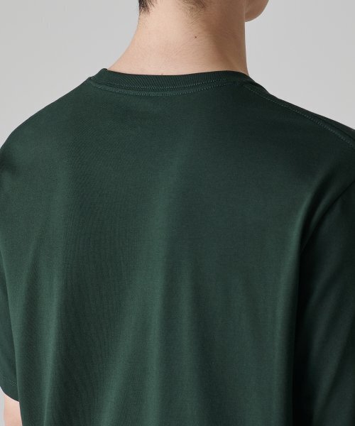 MUSINSA STANDARD（ムシンサスタンダード）の「[クールタンダード] ベーシッククルーネックTシャツ [ディープグリーン]（Tシャツ/カットソー・メンズ・その他・SMALL/MEDIUM/LARGE/X-LARGE/XX-LARGE/XXX-LARGE）」の9枚目の写真