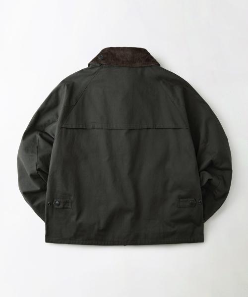 OUTSTANDING(アウトスタンディング)の「CORDUROY COLLAR SHORT JACKET_OLIVE GREEN(ミリタリージャケット・レディース・その他・X-LARGE/LARGE/MEDIUM)」の2枚目の写真