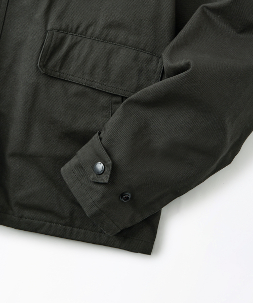 OUTSTANDING(アウトスタンディング)の「CORDUROY COLLAR SHORT JACKET_OLIVE GREEN(ミリタリージャケット・レディース・その他・X-LARGE/LARGE/MEDIUM)」の4枚目の写真