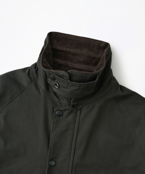 OUTSTANDING(アウトスタンディング)の「CORDUROY COLLAR SHORT JACKET_OLIVE GREEN(ミリタリージャケット・レディース・その他・X-LARGE/LARGE/MEDIUM)」の5枚目の写真