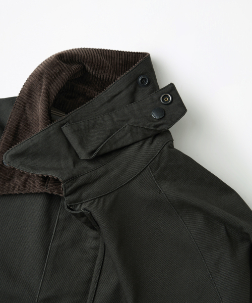 OUTSTANDING(アウトスタンディング)の「CORDUROY COLLAR SHORT JACKET_OLIVE GREEN(ミリタリージャケット・レディース・その他・X-LARGE/LARGE/MEDIUM)」の6枚目の写真