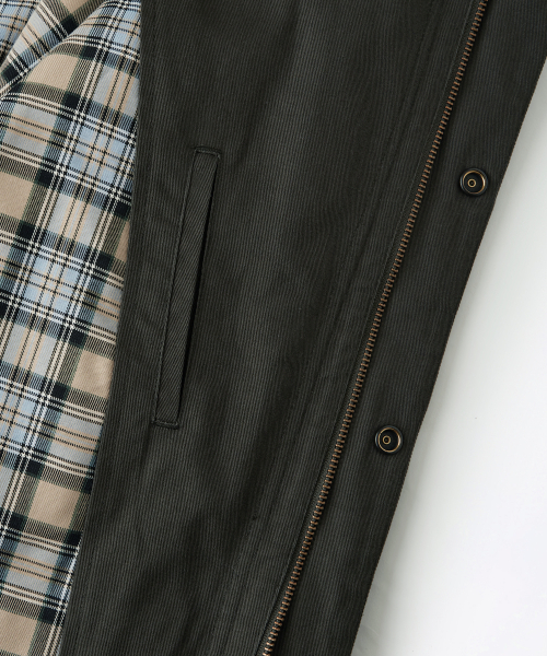OUTSTANDING(アウトスタンディング)の「CORDUROY COLLAR SHORT JACKET_OLIVE GREEN(ミリタリージャケット・レディース・その他・X-LARGE/LARGE/MEDIUM)」の12枚目の写真