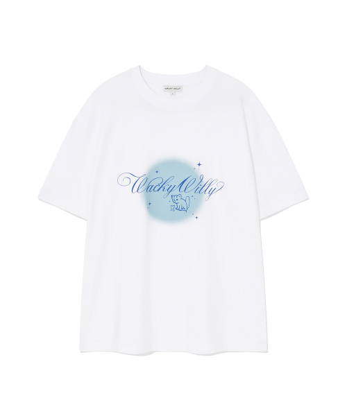 Wacky WiLLy（ワッキーウィリー）の「シャイニングレオ 半袖Tシャツ ホワイト（Tシャツ/カットソー・レディース・その他・SMALL/LARGE）」の2枚目の写真