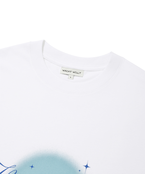 Wacky WiLLy（ワッキーウィリー）の「シャイニングレオ 半袖Tシャツ ホワイト（Tシャツ/カットソー・レディース・その他・SMALL/LARGE）」の4枚目の写真