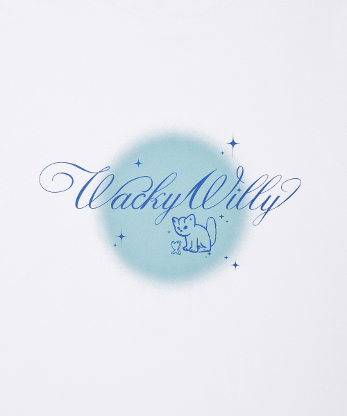 Wacky WiLLy（ワッキーウィリー）の「シャイニングレオ 半袖Tシャツ ホワイト（Tシャツ/カットソー・レディース・その他・SMALL/LARGE）」の5枚目の写真