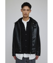 STYLEMIXER｜スタイルミキサーのライダースジャケット（ブラック/黒色