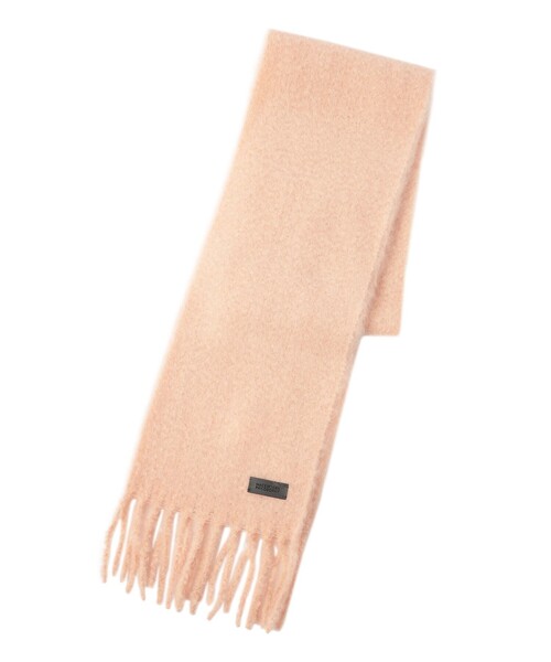 MACKINTOSH PHILOSOPHY（ﾏｯｷﾝﾄｯｼｭ ﾌｨﾛｿﾌｨｰ）の「モヘヤミックスマフラー（マフラー・レディース・ピンク系その他2/オフホワイト・FREE）」の6枚目の写真