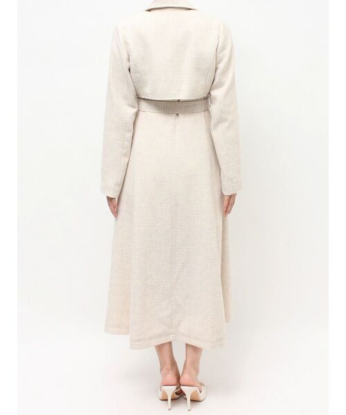 RESEXXY(リゼクシー)の「2WAYツイードレイヤードコート(トレンチコート・レディース・ピンク/アイボリー/ブラック・FREE)」の22枚目の写真