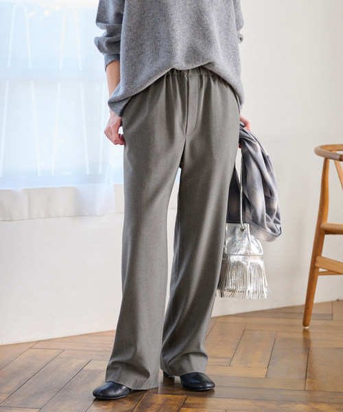 一部WEB限定追加3》サーモサキソニー裏起毛パンツ（スラックス