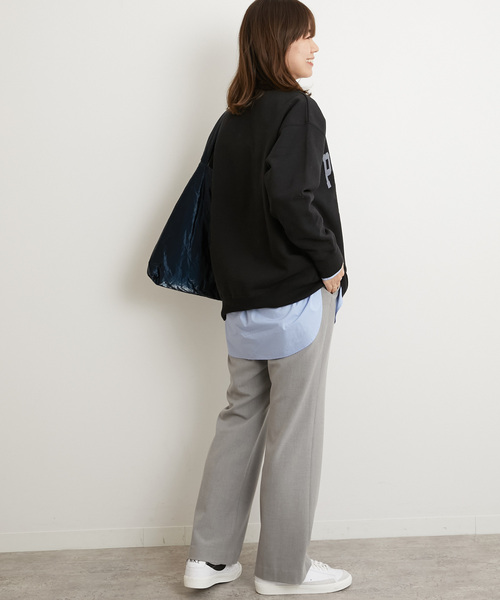 JOURNAL STANDARD relume(ジャーナルスタンダード レリューム)の「《一部WEB限定追加3》サーモサキソニー裏起毛パンツ(スラックス・レディース・グレー/ネイビー/チャコールグレー/ブラック・40/38/36)」の15枚目の写真