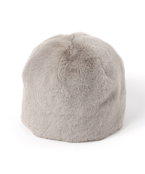 studio CLIP（スタディオクリップ）の「フェイクファーワッチ（ハット・レディース・ベージュ/ブラウン・FREE）」の5枚目の写真