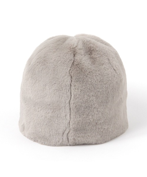 studio CLIP（スタディオクリップ）の「フェイクファーワッチ（ハット・レディース・ベージュ/ブラウン・FREE）」の8枚目の写真