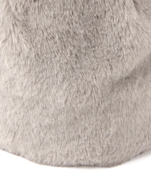 studio CLIP（スタディオクリップ）の「フェイクファーワッチ（ハット・レディース・ベージュ/ブラウン・FREE）」の11枚目の写真