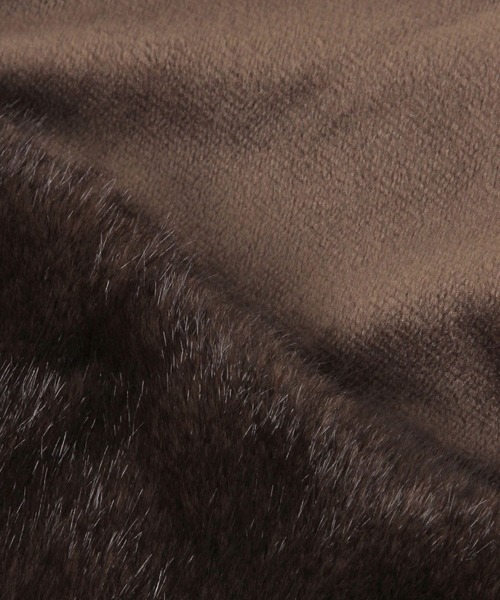 studio CLIP（スタディオクリップ）の「フェイクファーワッチ（ハット・レディース・ベージュ/ブラウン・FREE）」の13枚目の写真