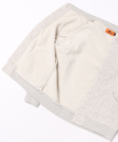 KRIFF MAYER Kid's Collection（クリフメイヤーキッズコレクション）の「【裏毛】チェルシージャケット（カーディガン/ボレロ・キッズ・ネイビー/グリーン/グレー/チャコール・170/160/140/130/120/150）」の20枚目の写真