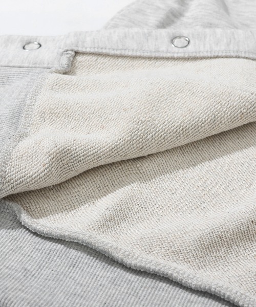 KRIFF MAYER Kid's Collection（クリフメイヤーキッズコレクション）の「【裏毛】チェルシージャケット（カーディガン/ボレロ・キッズ・ネイビー/グリーン/グレー/チャコール・170/160/140/130/120/150）」の6枚目の写真