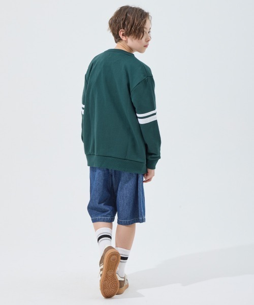 KRIFF MAYER Kid's Collection（クリフメイヤーキッズコレクション）の「【裏毛】チェルシージャケット（カーディガン/ボレロ・キッズ・ネイビー/グリーン/グレー/チャコール・170/160/140/130/120/150）」の16枚目の写真