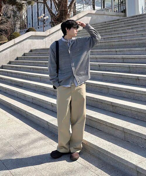 ALYSS（アリス）の「エッセンシャルセミワイドフローチノパンツ[ベージュ]（その他パンツ・メンズ・その他・MEDIUM/LARGE/X-LARGE）」の11枚目の写真