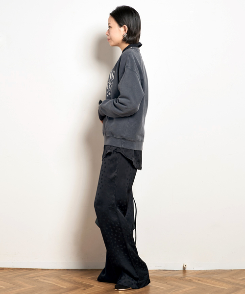 Anine Bing(アニー ビング)の「【ANINE BING/アニン ビン】DOT PANTS(スラックス・レディース・ブラック・FREE)」の14枚目の写真