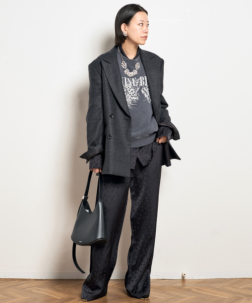 Anine Bing(アニー ビング)の「【ANINE BING/アニン ビン】DOT PANTS(スラックス・レディース・ブラック・FREE)」の16枚目の写真