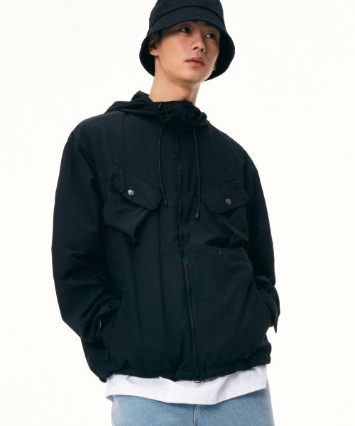 VISION STREET WEAR（ヴィジョンストリートウェア）の「VSW Utility Windbreaker Black（ナイロンジャケット・レディース・その他・SMALL/MEDIUM/LARGE/X-LARGE）」の2枚目の写真