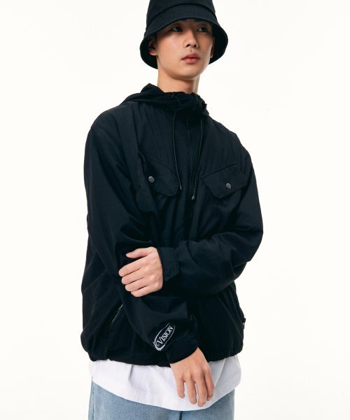 VISION STREET WEAR（ヴィジョンストリートウェア）の「VSW Utility Windbreaker Black（ナイロンジャケット・レディース・その他・SMALL/MEDIUM/LARGE/X-LARGE）」の3枚目の写真