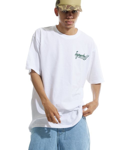 CREAM SODA LAB(クリームソーダラボ)の「バスケットボールレッスン.1 半袖Tシャツ ホワイト グリーン(Tシャツ/カットソー・レディース・その他・LARGE/MEDIUM/X-LARGE/XX-LARGE)」の3枚目の写真