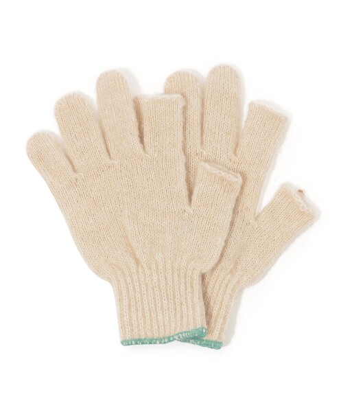 TEMBEA（テンベア）の「■【別注】TEMBEA 2FINGERLESS GUNTE グローブ（手袋・レディース・ライトグレー/ブラウン/ライトベージュ・FREE）」の3枚目の写真