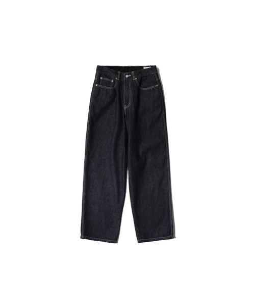HORLISUN(ホーリーサン)の「Blueborn Tapered Nep Denim Pants Dark Navy(デニムパンツ・レディース・その他・SMALL/MEDIUM/LARGE)」の1枚目の写真