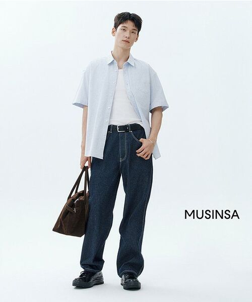 HORLISUN(ホーリーサン)の「Blueborn Tapered Nep Denim Pants Dark Navy(デニムパンツ・レディース・その他・SMALL/MEDIUM/LARGE)」の4枚目の写真