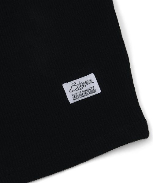 STIGMA(スティグマ)の「マッスルフィット STGM ロゴ ノースリーブ ブラック(Tシャツ/カットソー・メンズ・その他・MEDIUM/LARGE)」の8枚目の写真