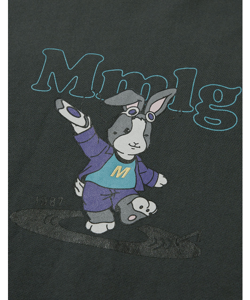 MMLG（エムエムエルジー）の「[Mmlg] LP MELGE SWEAT (SQUID BLACK)（スウェット・レディース・その他・X-LARGE/LARGE/MEDIUM/SMALL）」の4枚目の写真
