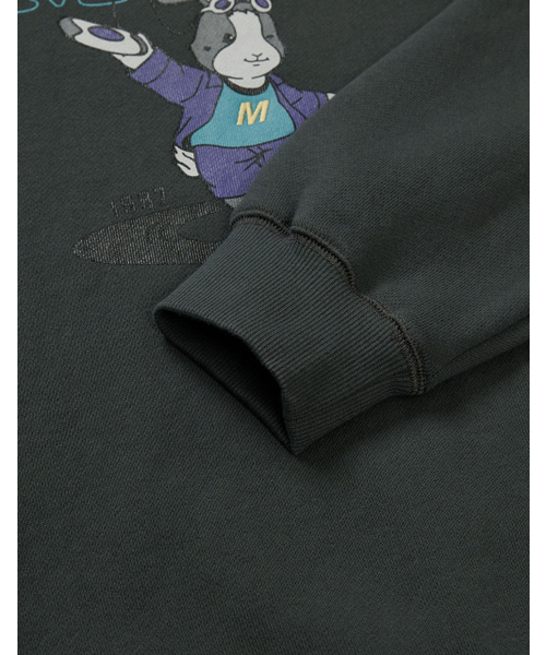 MMLG（エムエムエルジー）の「[Mmlg] LP MELGE SWEAT (SQUID BLACK)（スウェット・レディース・その他・X-LARGE/LARGE/MEDIUM/SMALL）」の5枚目の写真