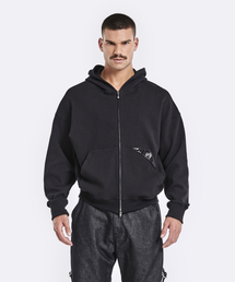 51%（フィフティーワンパーセント）の「Curve hoodie jacket - black（パーカー）」