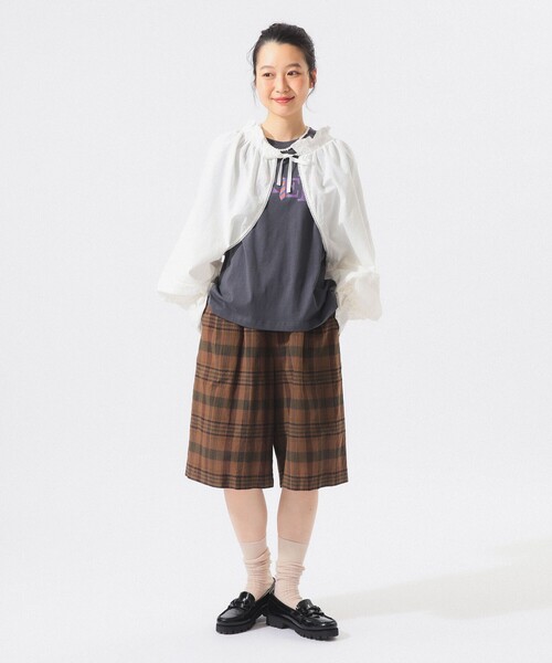 BEAMS BOY（ビームスボーイ）の「ユーロ ドロワーズ アレンジ ブラウス（シャツ/ブラウス・レディース・オフホワイト/ブラック・ONE SIZE）」の19枚目の写真