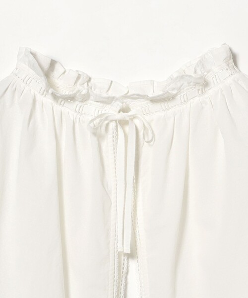 BEAMS BOY（ビームスボーイ）の「ユーロ ドロワーズ アレンジ ブラウス（シャツ/ブラウス・レディース・オフホワイト/ブラック・ONE SIZE）」の10枚目の写真