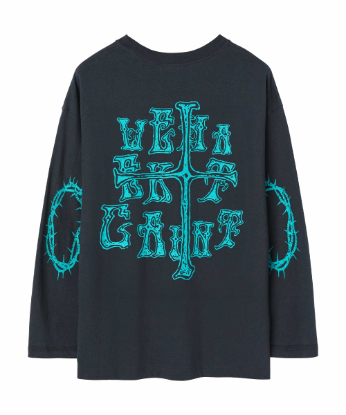 WMC(ダブリューエムシー)の「メディベルロングスリーブ_CHARCOAL GREY(Tシャツ/カットソー・レディース・ダークグレー・MEDIUM/LARGE)」の3枚目の写真