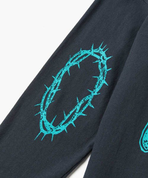 WMC(ダブリューエムシー)の「メディベルロングスリーブ_CHARCOAL GREY(Tシャツ/カットソー・レディース・ダークグレー・MEDIUM/LARGE)」の7枚目の写真