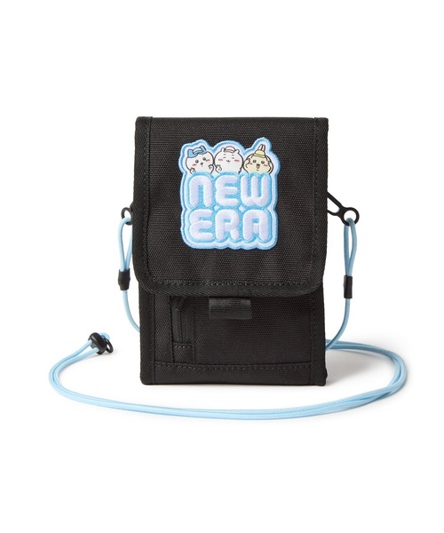 NEW ERA(ニューエラ)の「ニューエラ スクエアネックポーチ ちいかわコラボ(ショルダーバッグ・メンズ・ブラック・FREE)」の2枚目の写真