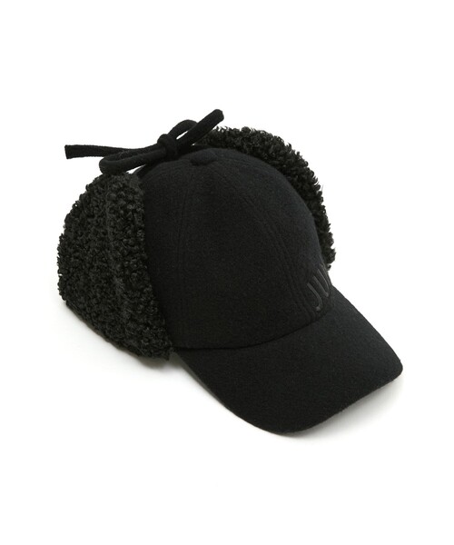 JUN&ROPE'(ジュンアンドロペ)の「ボア耳当て付きキャップ(キャップ・レディース・ブラック/ホワイト・FREE)」の22枚目の写真