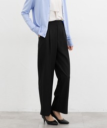 Honeys | 【美ージー・ストレッチ・マシンウォッシャブル・イージーケア】美ージーストレート（股下６３ｃｍ）(スラックス)