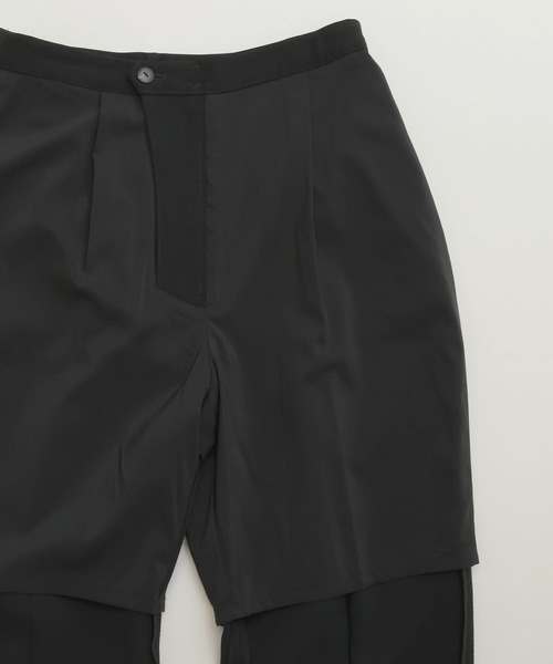 A part by（アパートバイ）の「【セレモニー】C*ジャガードブラウスセットアップ（スーツセット・レディース・アイボリー/ネイビー・MEDIUM/SMALL）」の22枚目の写真