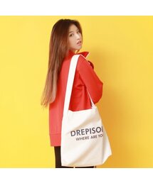 DREPISODE（ドレピソード）の「DQCロゴキャンバスクロスバッグ DL16-WH（メッセンジャーバッグ）」