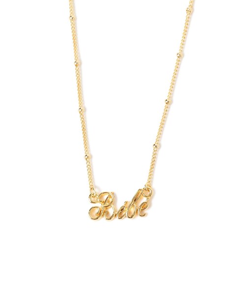 Ray BEAMS(レイビームス)の「babe ネックレス(ネックレス・レディース・ゴールド・ONE SIZE)」の1枚目の写真