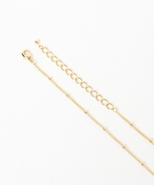 Ray BEAMS(レイビームス)の「babe ネックレス(ネックレス・レディース・ゴールド・ONE SIZE)」の3枚目の写真
