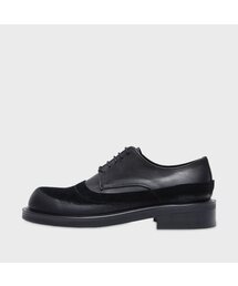 NEGATIVE THREE（ネガティブスリー）の「Derby Shoes   SUEDE BLACK（ドレスシューズ）」
