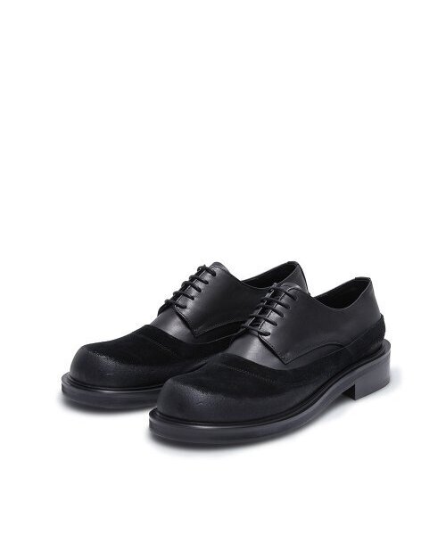 NEGATIVE THREE(ネガティブスリー)の「Derby Shoes SUEDE BLACK(ドレスシューズ・メンズ・その他・25cm/25.5cm/26cm/26.5cm/27cm/27.5cm/28cm/28.5cm)」の2枚目の写真