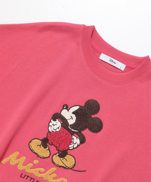 Disney(ディズニー)の「【DISNEY/ディズニー】ミッキーマウス&ピクサー サガラ刺繍クルーネックトレーナー(WIDE)(スウェット・レディース・ブラック/クリーム/パープル/レッド系・LARGE/MEDIUM)」の19枚目の写真